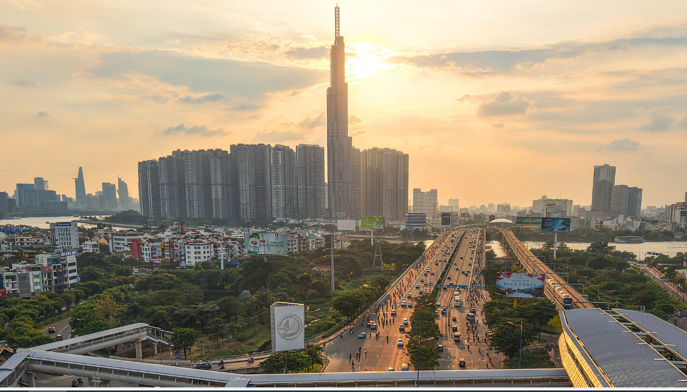 9 cầu đi bộ nối ga Metro Bến Thành